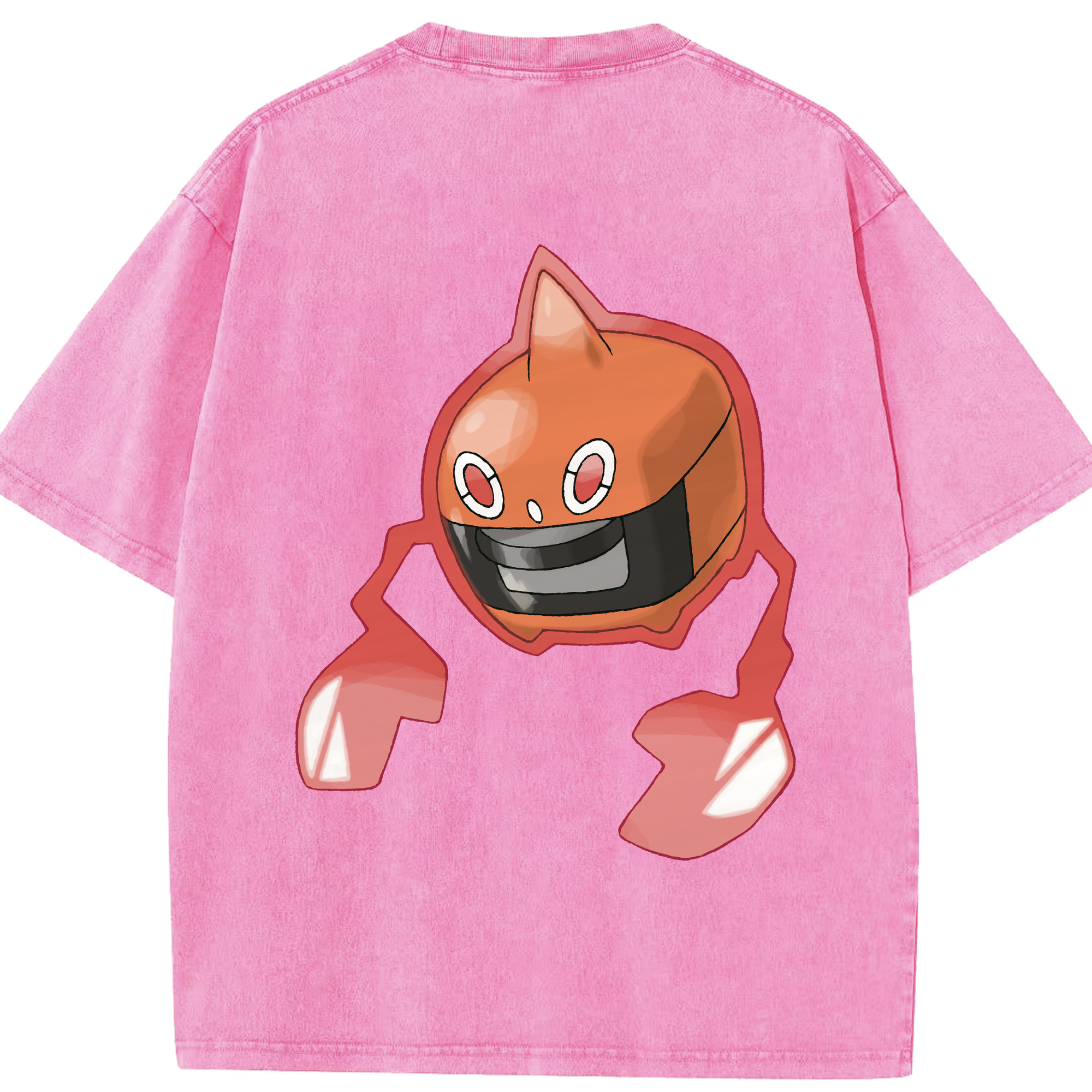 （画像用） ポケットモンスター Pokémon 綿100% ヴィンテージ風 半袖Tシャツ（背面プリント）